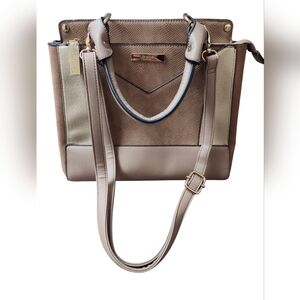 NWOT Dune London Elegant Brown and Tan Women's Leather Handbag